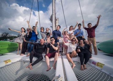 Group Photo on Yacht Ximula