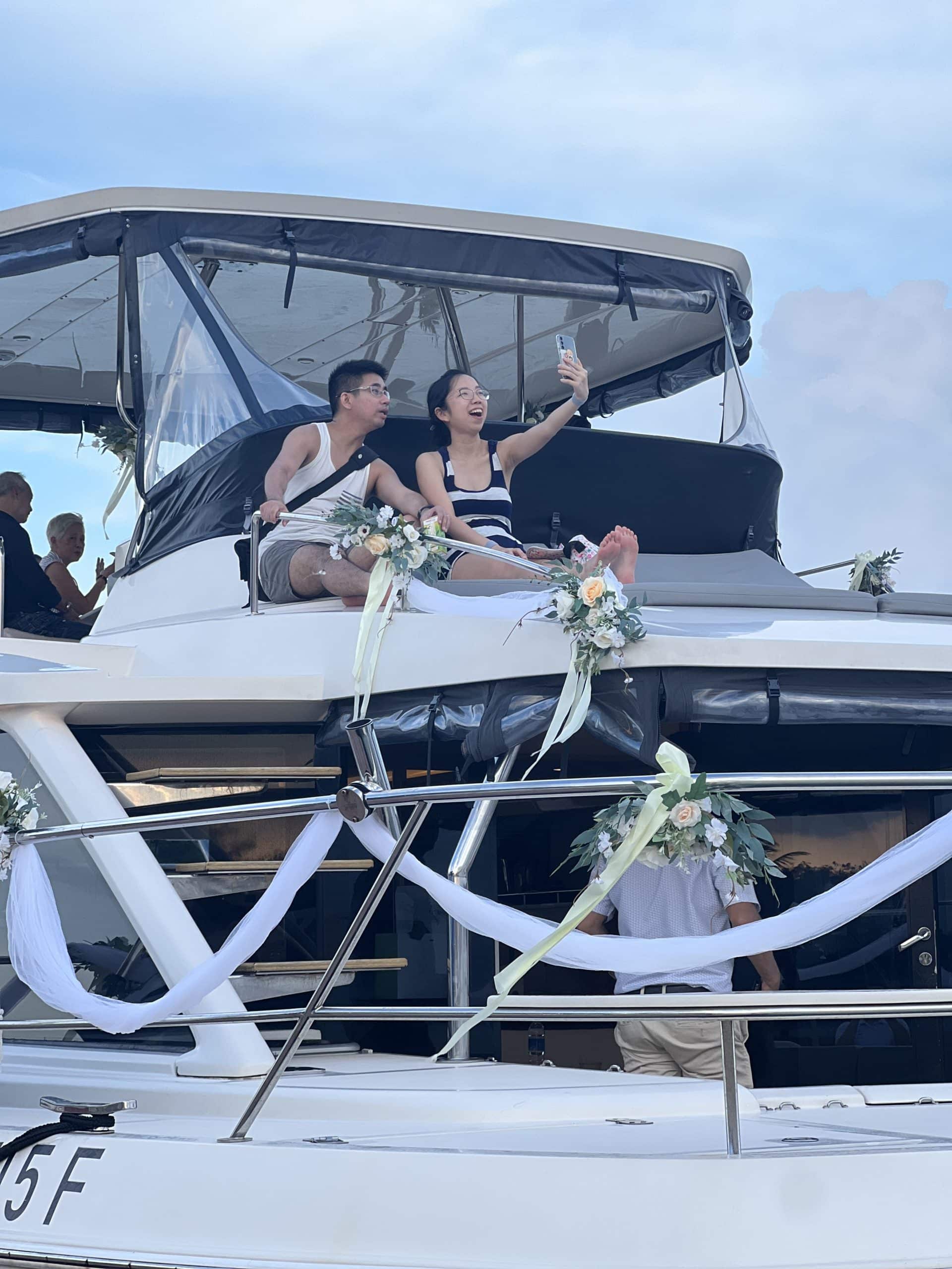Yacht Rental Wedding Solemnisation