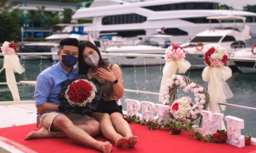 Yacht Rental SG Proposing