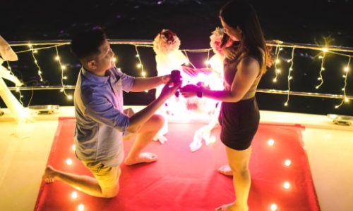 Yacht Rental SG Proposing Night