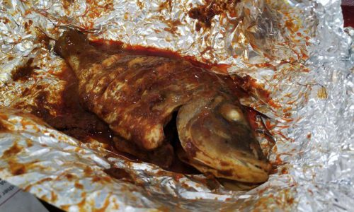 Catch BBQ - Cooked Fish Zoomed view
