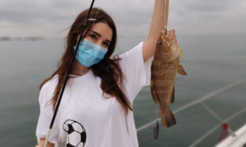Fish Caught at Staycation On Rental Yacht Singapore