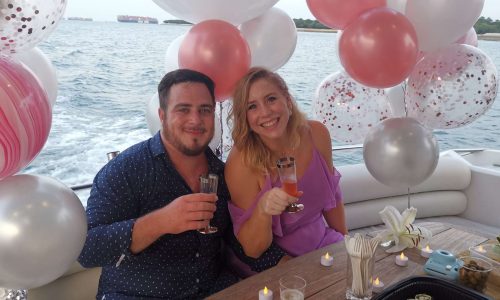 Proposal on Cruise Yacht - Proposal Celebration