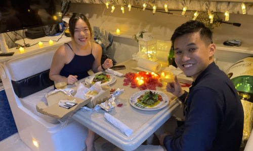 Proposal on Sea - Dinner