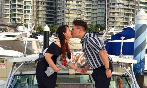 Propose on a Sunset Cruise yacht