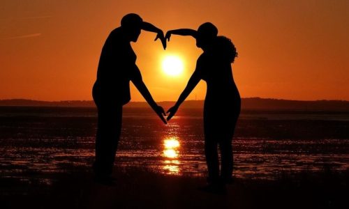 Sunset Couple